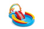 Intex Inflatable Pool Rainbow Ring Play Center 297x193 X135 Cm 57453np Intex Inflatable Pool Rainbow Ring Play Center 297x193 X135 Cm 57453np