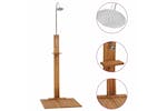 vidaXL 312276 Garden Shower 75x75x210cm Solid Teak Wood vidaXL 312276 Garden Shower 75x75x210cm Solid Teak Wood
