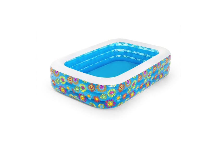 Bestway 93793 Inflatable Kids Pool Blue 229x152x56 Cm Bestway 93793 Inflatable Kids Pool Blue 229x152x56 Cm