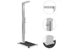 vidaXL 3051290 Outdoor Shower With Tray Wpc Stainless Steel vidaXL 3051290 Outdoor Shower With Tray Wpc Stainless Steel
