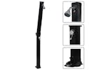 vidaXL 91719 Foldable Solar Shower Black 214cm 23 L vidaXL 91719 Foldable Solar Shower Black 214cm 23 L