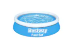 Bestway 92844 Fast Set Inflatable Pool Round 183x51 Cm Blue Bestway 92844 Fast Set Inflatable Pool Round 183x51 Cm Blue
