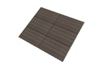 vidaXL 149027 Decking Tiles 6 Pcs Wpc 60x30cm 1.08 M2 Dark vidaXL 149027 Decking Tiles 6 Pcs Wpc 60x30cm 1.08 M2 Dark