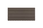 vidaXL 149027 Decking Tiles 6 Pcs Wpc 60x30cm 1.08 M2 Dark vidaXL 149027 Decking Tiles 6 Pcs Wpc 60x30cm 1.08 M2 Dark