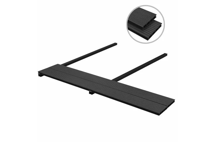 vidaXL 274823 Wpc Decking Boards With Accessories 30 M2 2.2 vidaXL 274823 Wpc Decking Boards With Accessories 30 M2 2.2
