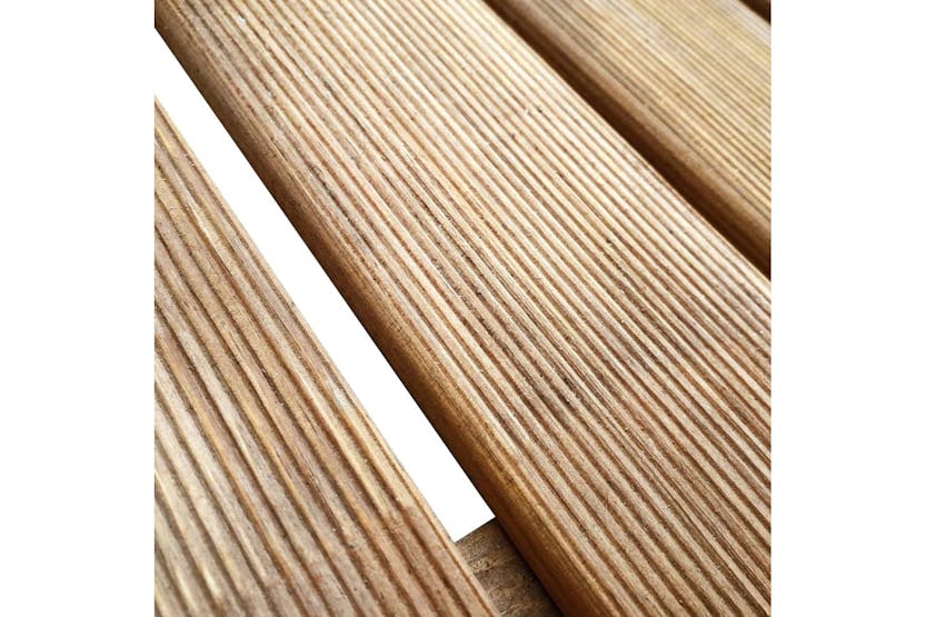vidaXL 276435 18 Pcs Decking Tiles 50x50cm Wood Brown vidaXL 276435 18 Pcs Decking Tiles 50x50cm Wood Brown