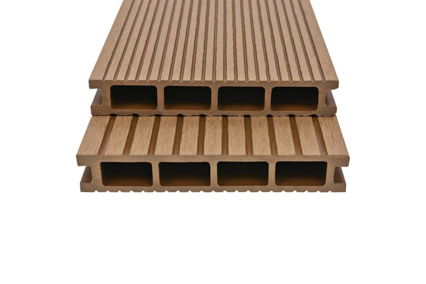 vidaXL 275714 Wpc Hollow Decking Boards With Accessories 26 vidaXL 275714 Wpc Hollow Decking Boards With Accessories 26