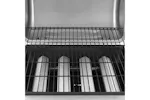 vidaXL 3053624 Gas Bbq Grill With 4 Burners Black And Silver vidaXL 3053624 Gas Bbq Grill With 4 Burners Black And Silver