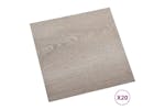 Vidaxl Self-adhesive Flooring Planks 20 Pcs Pvc 1.86 M² Taupe Vidaxl Self-adhesive Flooring Planks 20 Pcs Pvc 1.86 M² Taupe