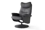 Levi Recliner with Footstool | Slate Levi Recliner with Footstool | Slate
