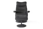 Levi Recliner with Footstool | Slate Levi Recliner with Footstool | Slate