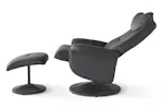 Levi Recliner with Footstool | Slate Levi Recliner with Footstool | Slate