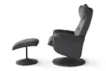 Levi Recliner with Footstool | Slate Levi Recliner with Footstool | Slate