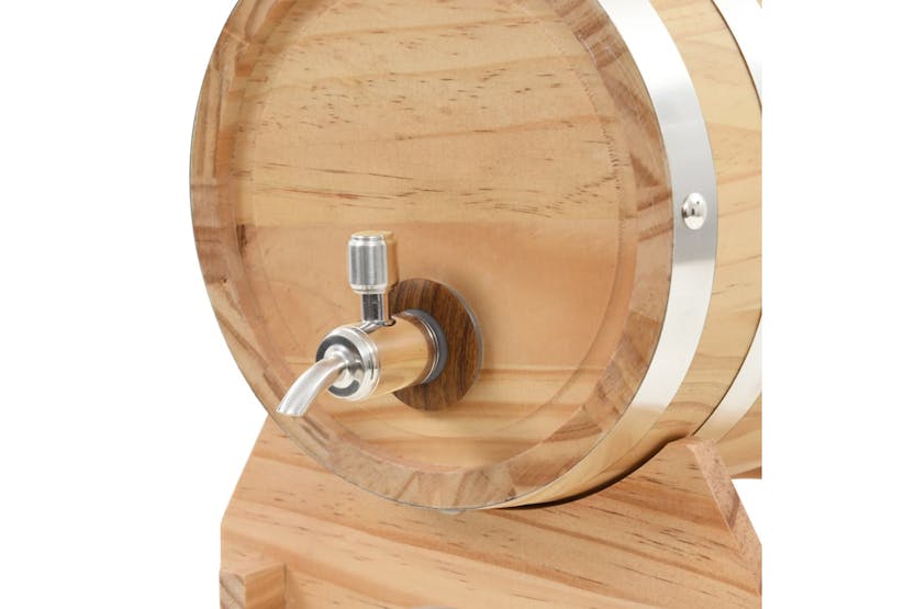 vidaXL 50681 12L Wine Barrel with Tap Solid Pinewood vidaXL 50681 12L Wine Barrel with Tap Solid Pinewood