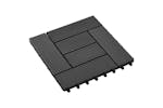vidaXL 45026 11 Pcs Decking Tiles Wpc 30x30cm 1 Sqm Black vidaXL 45026 11 Pcs Decking Tiles Wpc 30x30cm 1 Sqm Black