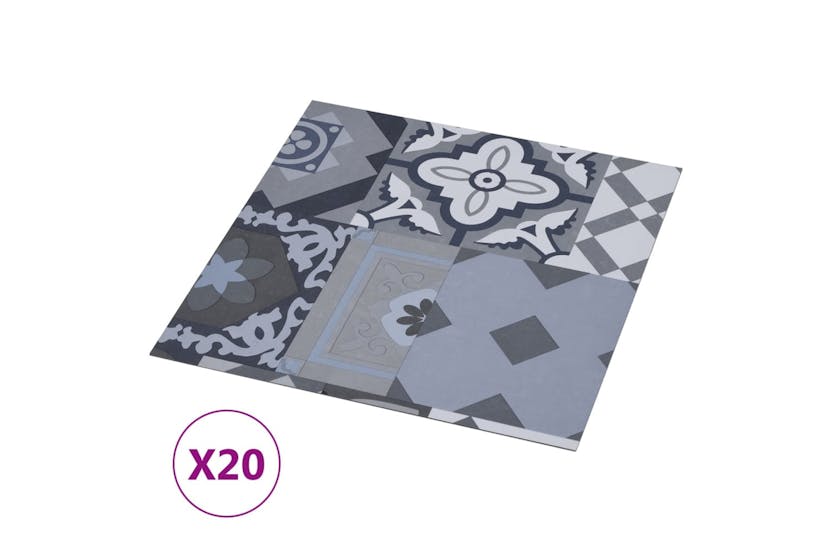 Vidaxl Self-adhesive Flooring Planks 20pcs Pvc 1.86m² Coloured Pattern Vidaxl Self-adhesive Flooring Planks 20pcs Pvc 1.86m² Coloured Pattern