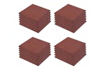 vidaXL 276272 Fall Protection Tiles 24 Pcs Rubber 50x50x3cm vidaXL 276272 Fall Protection Tiles 24 Pcs Rubber 50x50x3cm