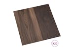 Vidaxl Self-adhesive Flooring Planks 20 Pcs Pvc 1.86 M² Dark Brown Vidaxl Self-adhesive Flooring Planks 20 Pcs Pvc 1.86 M² Dark Brown