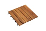 vidaXL 41584 10 Pcs Acacia Decking Tiles 30 X 30cm Vertical vidaXL 41584 10 Pcs Acacia Decking Tiles 30 X 30cm Vertical