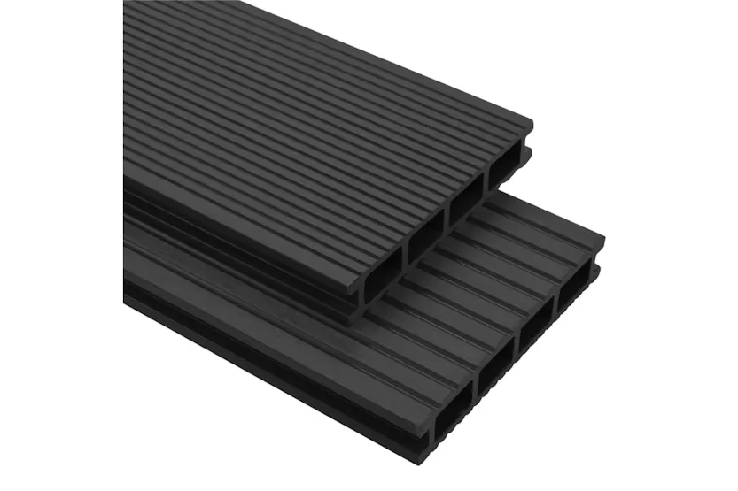 vidaXL 274825 WPC Decking Boards with Accessories | Anthracite vidaXL 274825 WPC Decking Boards with Accessories | Anthracite