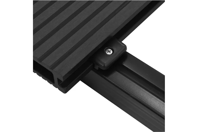 vidaXL 274825 WPC Decking Boards with Accessories | Anthracite vidaXL 274825 WPC Decking Boards with Accessories | Anthracite