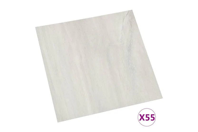 Vidaxl Self-adhesive Flooring Planks 55 Pcs Pvc 5.11 M² Cream Vidaxl Self-adhesive Flooring Planks 55 Pcs Pvc 5.11 M² Cream