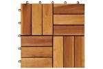 vidaXL 271793 Decking Tiles 30 X 30cm Acacia S vidaXL 271793 Decking Tiles 30 X 30cm Acacia S