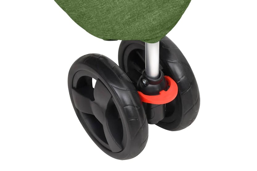 vidaXL 172198 Folding Dog Stroller Green 80x46x98cm Oxford vidaXL 172198 Folding Dog Stroller Green 80x46x98cm Oxford