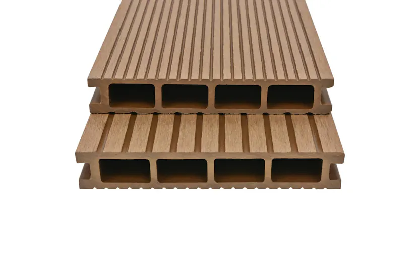 vidaXL 275717 Wpc Hollow Decking Boards With Accessories 40 vidaXL 275717 Wpc Hollow Decking Boards With Accessories 40