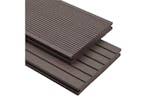 vidaXL 275681 Wpc Solid Decking Boards With Accessories 10m2 vidaXL 275681 Wpc Solid Decking Boards With Accessories 10m2