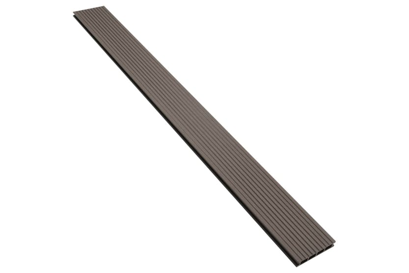 vidaXL 275724 Wpc Hollow Decking Boards With Accessories 40m vidaXL 275724 Wpc Hollow Decking Boards With Accessories 40m