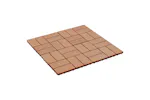 vidaXL 277809 22 Pcs Decking Tiles 30x30cm 2 Sqm Wpc Teak C vidaXL 277809 22 Pcs Decking Tiles 30x30cm 2 Sqm Wpc Teak C