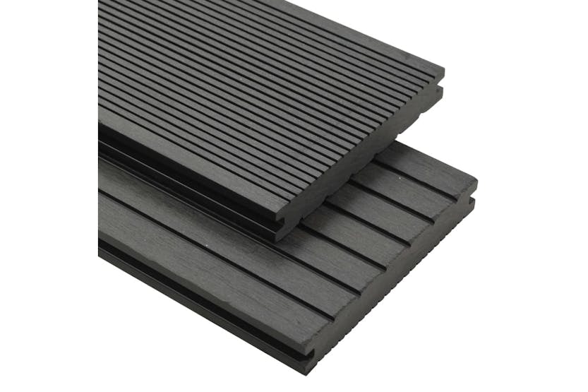 vidaXL 275669 Wpc Solid Decking Boards With Accessories 26 M vidaXL 275669 Wpc Solid Decking Boards With Accessories 26 M