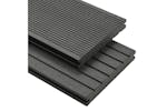 vidaXL 275668 Wpc Solid Decking Boards With Accessories 20 M vidaXL 275668 Wpc Solid Decking Boards With Accessories 20 M