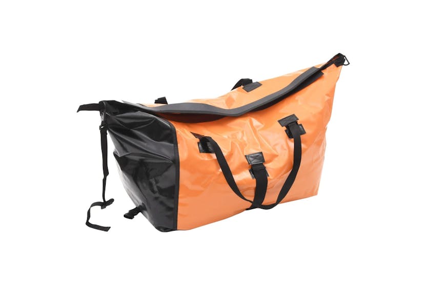 vidaXL 91768 Bike Luggage Trailer With Bag Orange And Black vidaXL 91768 Bike Luggage Trailer With Bag Orange And Black
