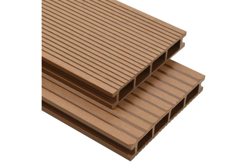 vidaXL 275713 Wpc Hollow Decking Boards With Accessories 20 vidaXL 275713 Wpc Hollow Decking Boards With Accessories 20