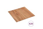 Vidaxl Self-adhesive Flooring Planks 20 Pcs Pvc 1.86 M² Light Wood Vidaxl Self-adhesive Flooring Planks 20 Pcs Pvc 1.86 M² Light Wood