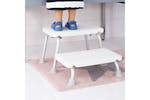 Ridder 421612 Two-tier Step Stool White 150 Kg A0102001 Ridder 421612 Two-tier Step Stool White 150 Kg A0102001