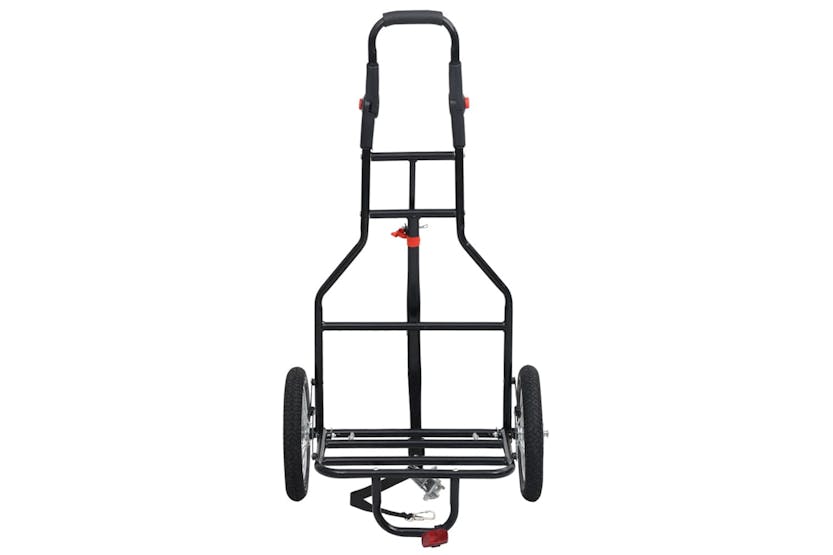 vidaXL 92447 Folding Cargo Bike Trailer With Grocery Bag Blu vidaXL 92447 Folding Cargo Bike Trailer With Grocery Bag Blu