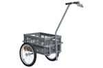 vidaXL 92598 Bicycle Cargo Trailer With 50 L Foldable Transp vidaXL 92598 Bicycle Cargo Trailer With 50 L Foldable Transp