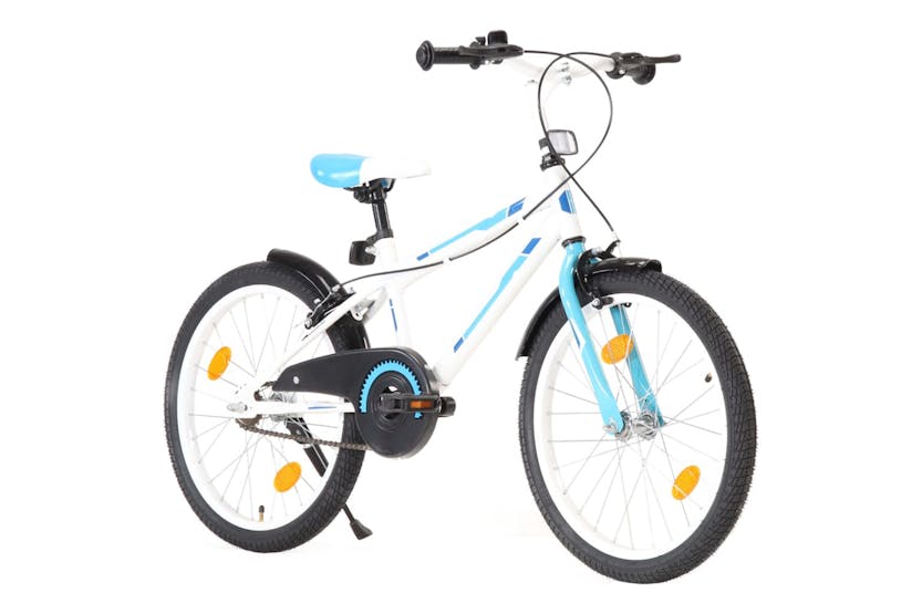 vidaXL 92183 Kids Bike 20 Inch Blue And White vidaXL 92183 Kids Bike 20 Inch Blue And White