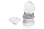 Baninni 426396 Potty Trainer With Sound Pippe Grey And White Baninni 426396 Potty Trainer With Sound Pippe Grey And White