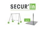 Trigano 420983 Anchor Kit For Swing Set Secur'in J-900590 Trigano 420983 Anchor Kit For Swing Set Secur'in J-900590