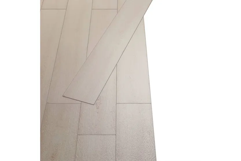 Vidaxl Self-adhesive Pvc Flooring Planks 5.21 M² 2 Mm Oak Classic White Vidaxl Self-adhesive Pvc Flooring Planks 5.21 M² 2 Mm Oak Classic White