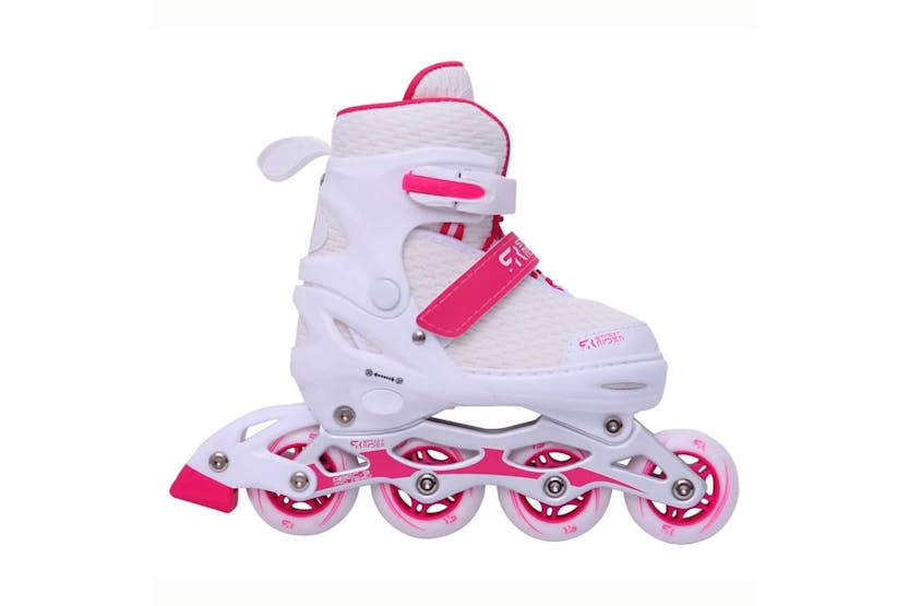 Street Rider 441241 Adjustable Inline Skates Pro White Size Street Rider 441241 Adjustable Inline Skates Pro White Size