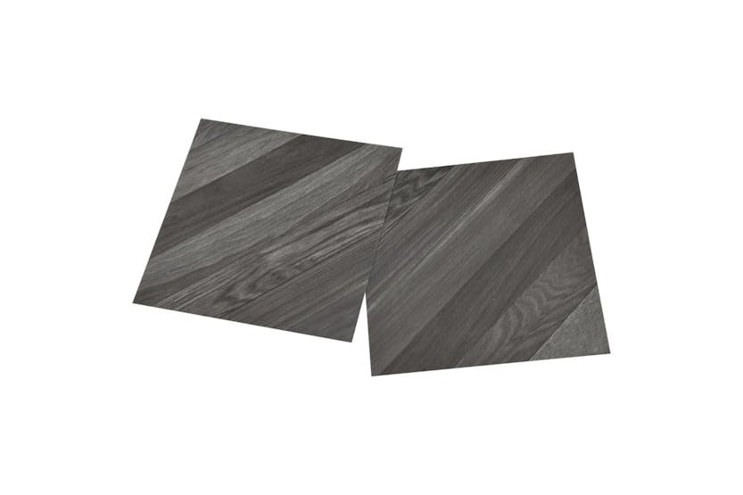 Vidaxl Self-adhesive Flooring Planks 55 Pcs Pvc 5.11 M² Grey Striped Vidaxl Self-adhesive Flooring Planks 55 Pcs Pvc 5.11 M² Grey Striped
