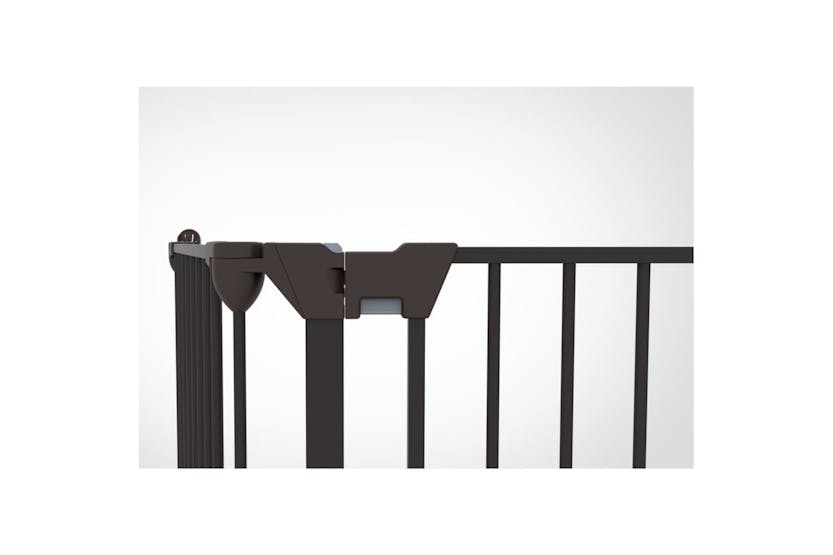Noma 443366 3-panel Safety Gate Modular Metal Black Noma 443366 3-panel Safety Gate Modular Metal Black