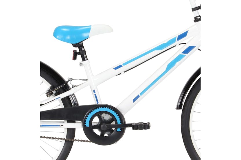 vidaXL 92184 Kids Bike 24 Inch Blue And White vidaXL 92184 Kids Bike 24 Inch Blue And White