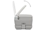 vidaXL 30136 Portable Camping Toilet Grey 10+10 L vidaXL 30136 Portable Camping Toilet Grey 10+10 L