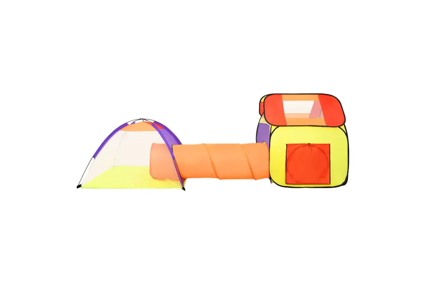 vidaXL 3107731 Children Play Tent With 250 Balls Multicolour 338x123x111cm vidaXL 3107731 Children Play Tent With 250 Balls Multicolour 338x123x111cm